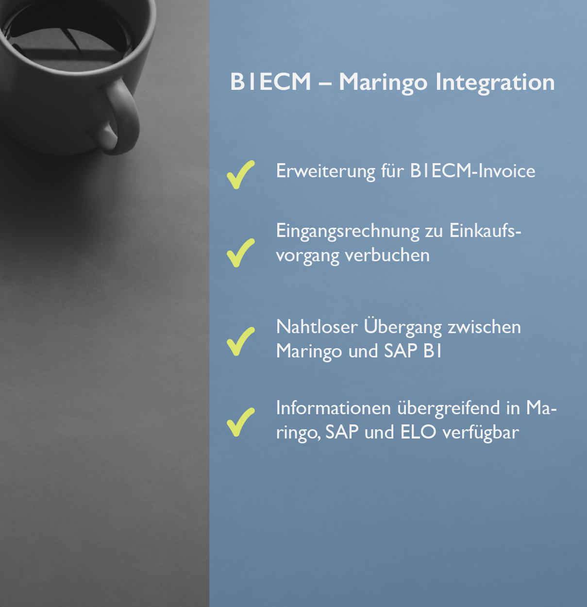 B1ECM Maringo Integration