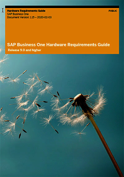 Download SAP Business One Hardware Anforderungen Guide